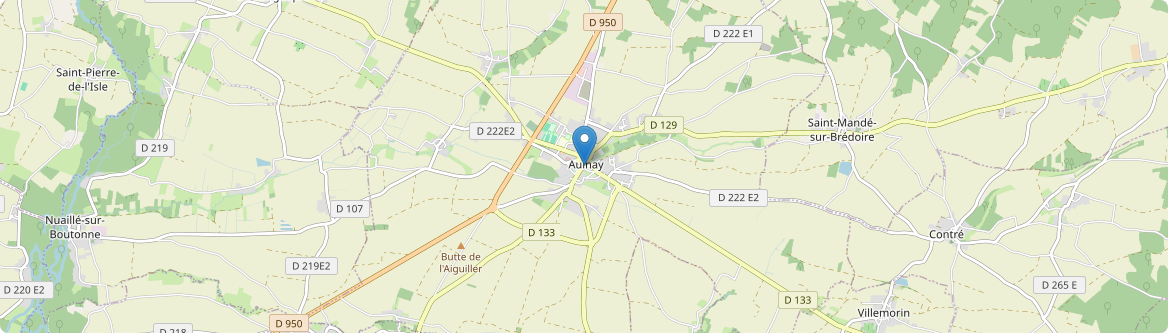 Aulnay - Carte