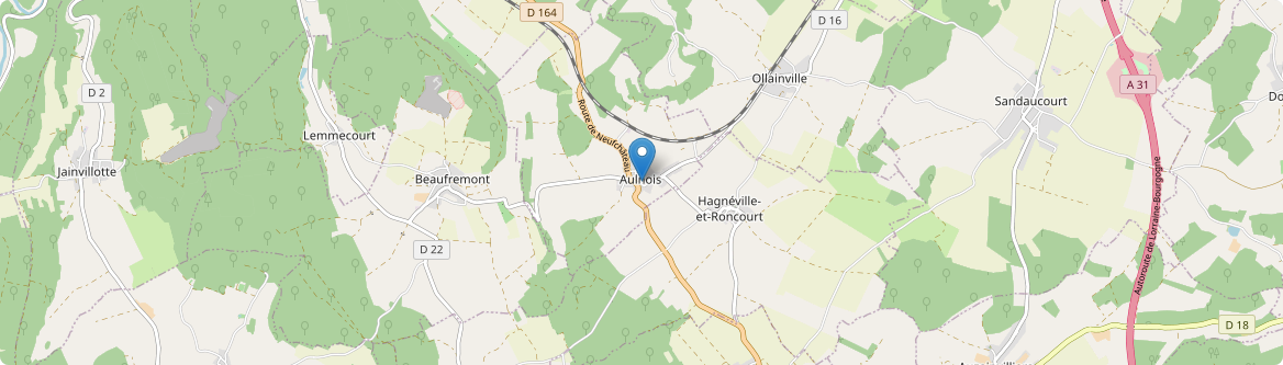 Aulnois - Carte