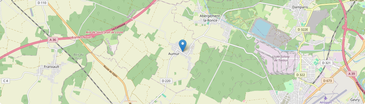 Aumur - Carte