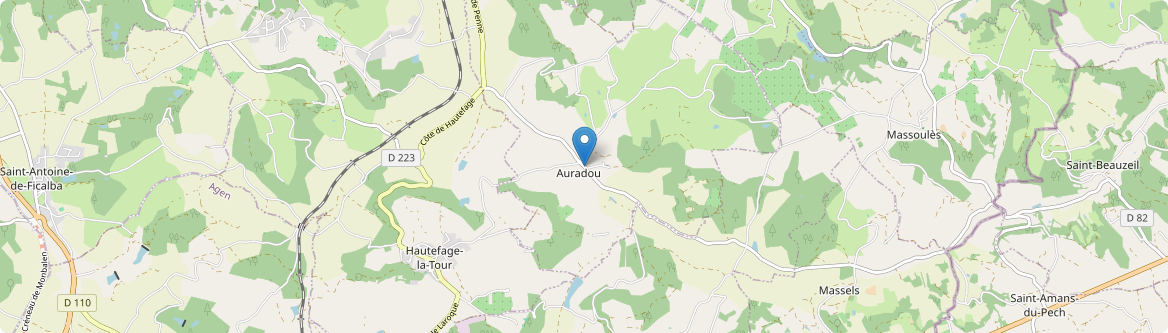Auradou - Carte
