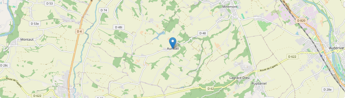 Auribail - Carte