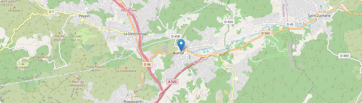 Auriol - Carte