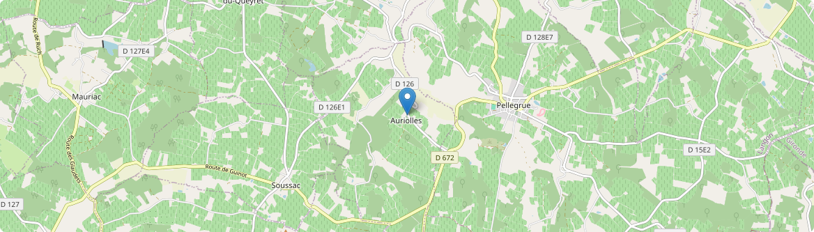 Auriolles - Carte
