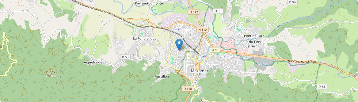 Aussillon - Carte