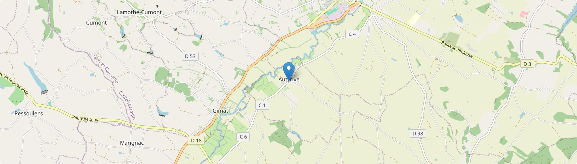 Auterive - Carte