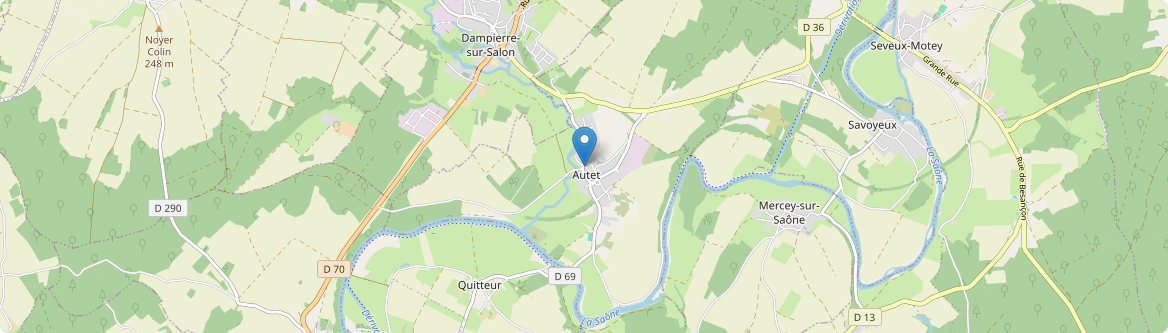 Autet - Carte