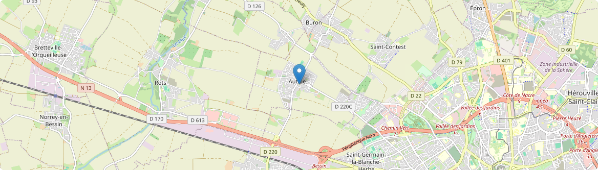 Authie - Carte