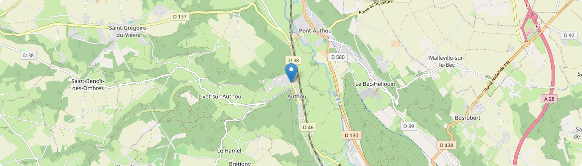 Authou - Carte