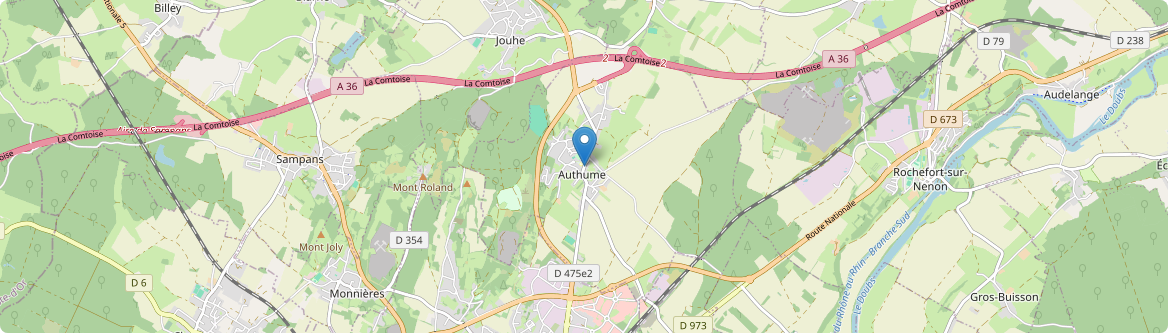 Authume - Carte