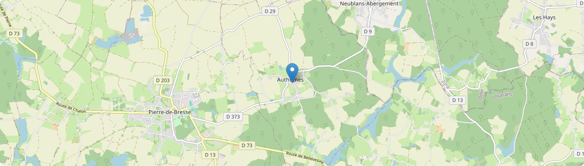Authumes - Carte