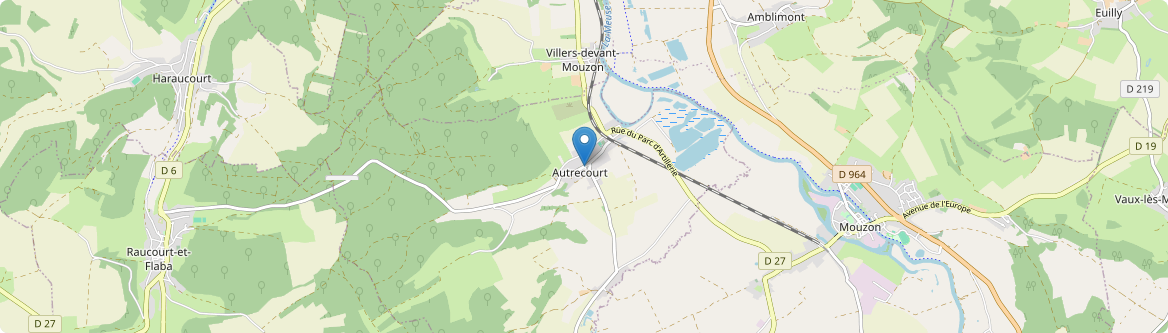 Autrecourt-et-Pourron - Carte