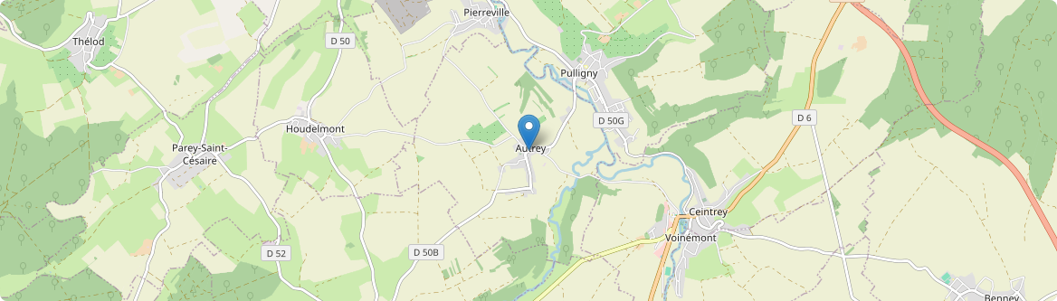 Autrey - Carte