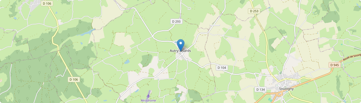 Autry-Issards - Carte