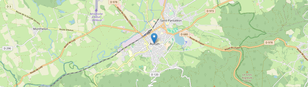 Autun - Carte
