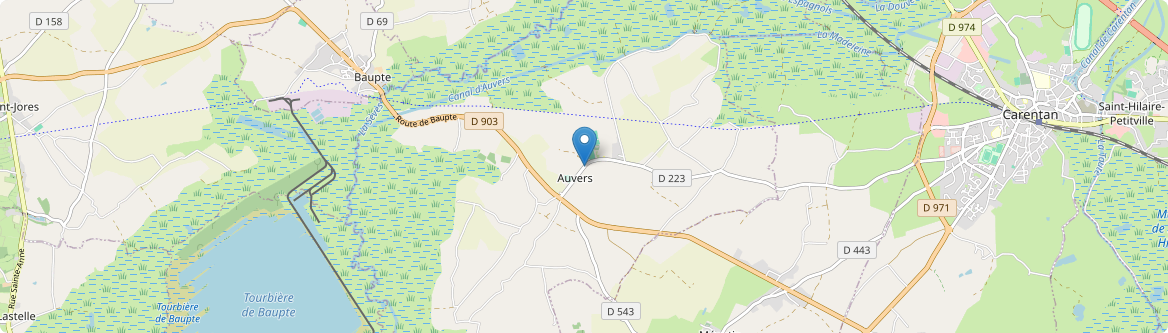 Auvers - Carte