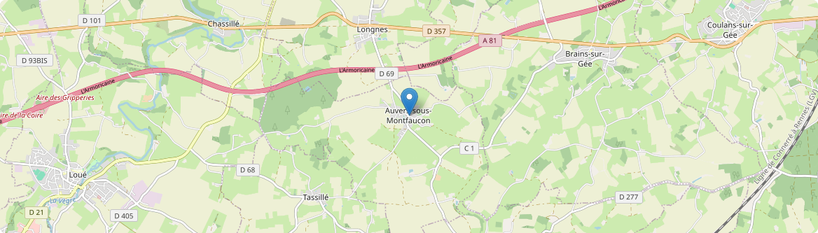 Auvers-sous-Montfaucon - Carte