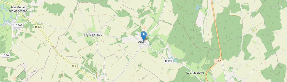 Auvet-et-la-Chapelotte - Carte