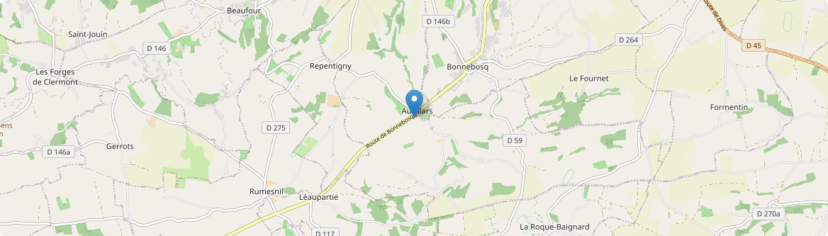 Auvillars - Carte