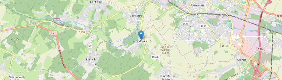 Marais - Carte