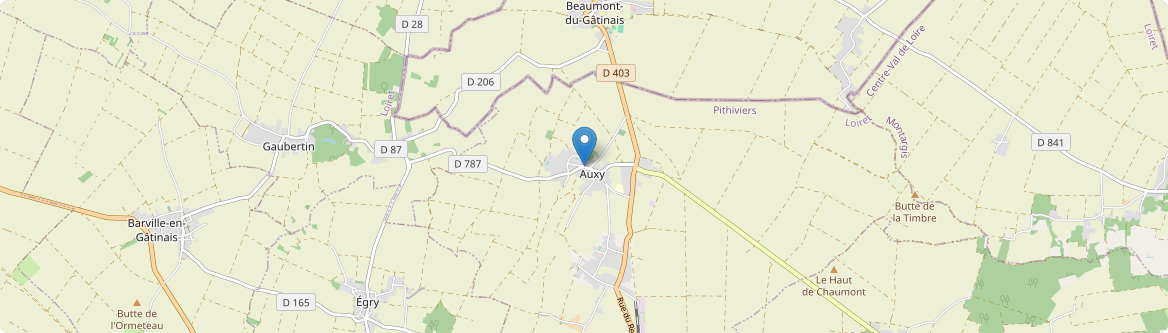Auxy - Carte