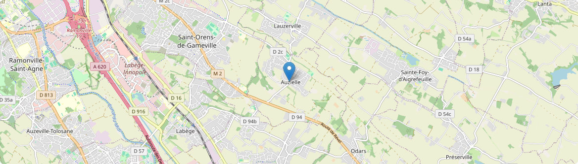 Auzielle - Carte
