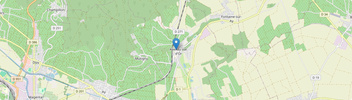 Avenay-Val-d'Or - Carte