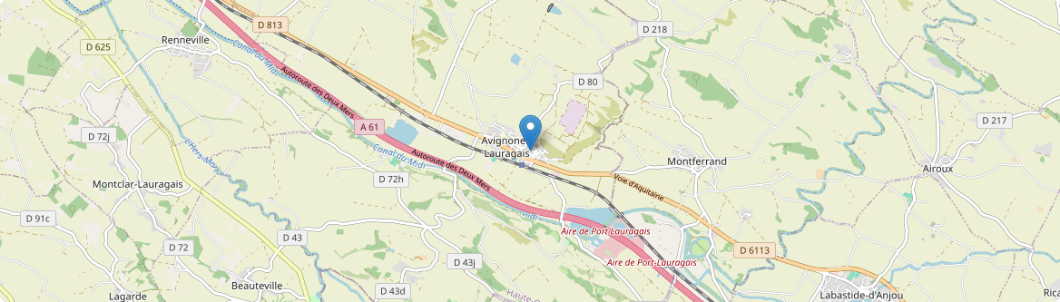 Avignonet-Lauragais - Carte