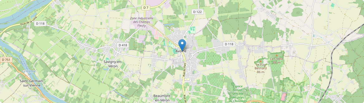 Avoine - Carte