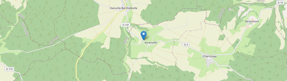 Avranville - Carte