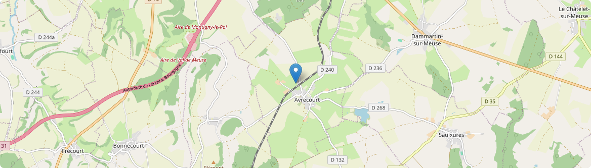Avrecourt - Carte