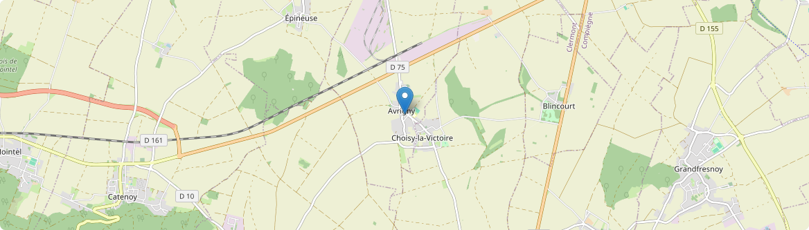 Avrigny - Carte