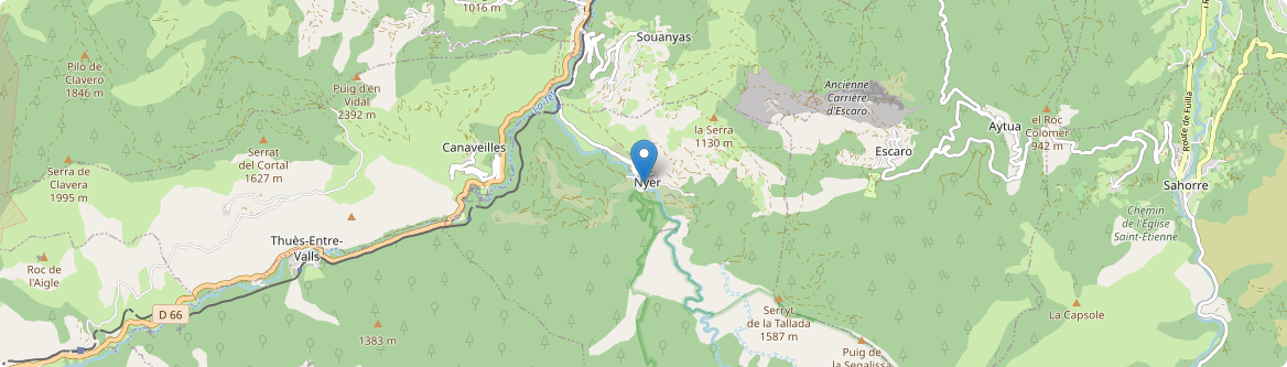Ayguatébia-Talau - Carte