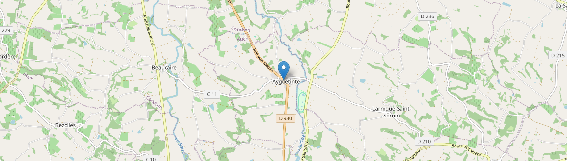 Ayguetinte - Carte