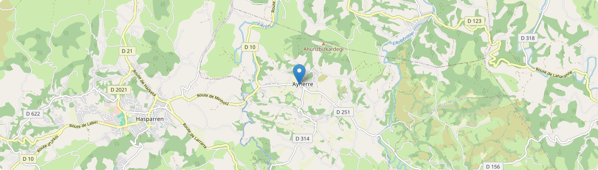 Ayherre - Carte