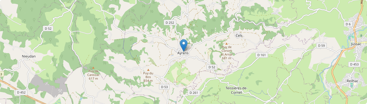 Ayrens - Carte