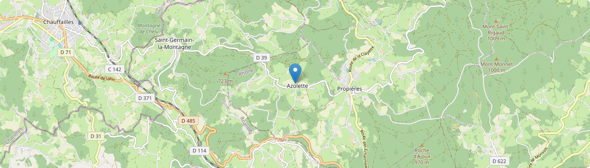 Azolette - Carte