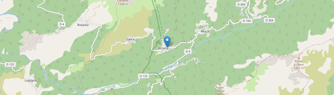 Azzana - Carte