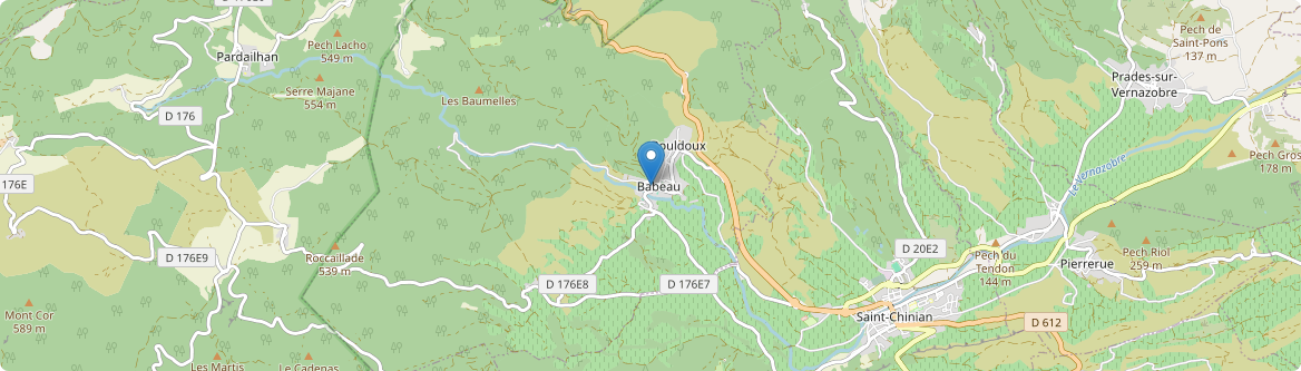 Babeau-Bouldoux - Carte