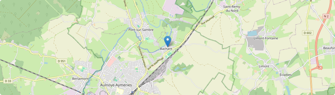 Bachant - Carte