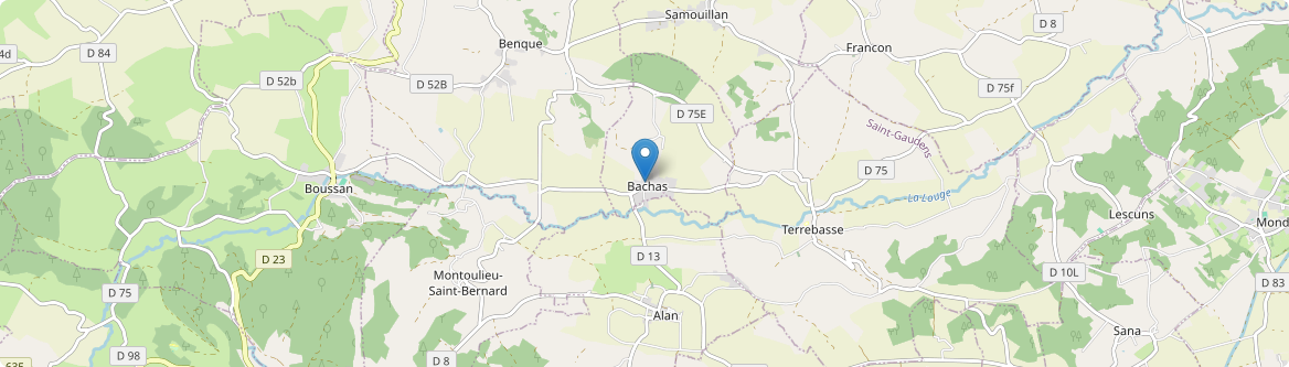 Bachas - Carte