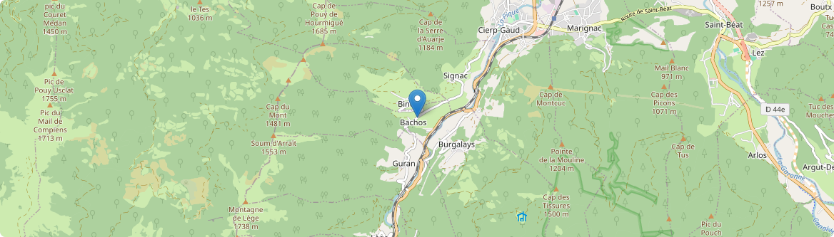 Bachos - Carte