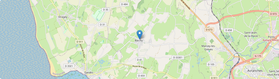 Bacilly - Carte