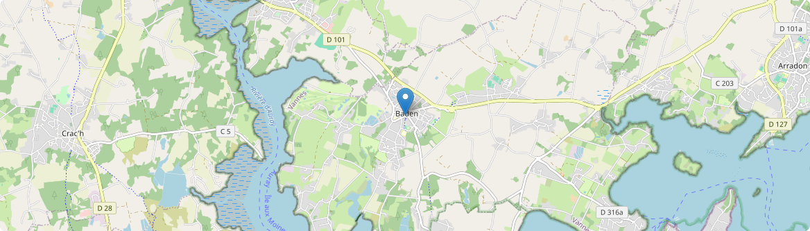 Baden - Carte