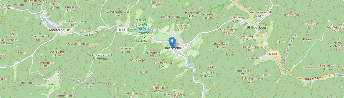 Baerenthal - Carte