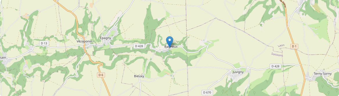 Bagneux - Carte