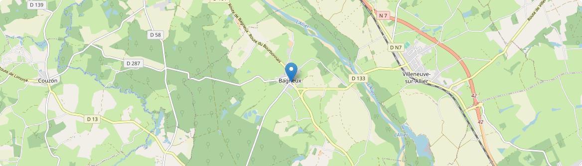 Bagneux - Carte