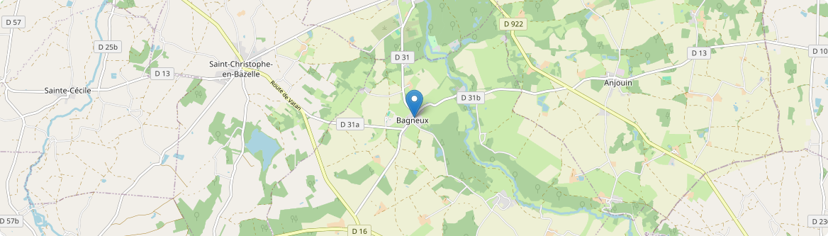 Bagneux - Carte