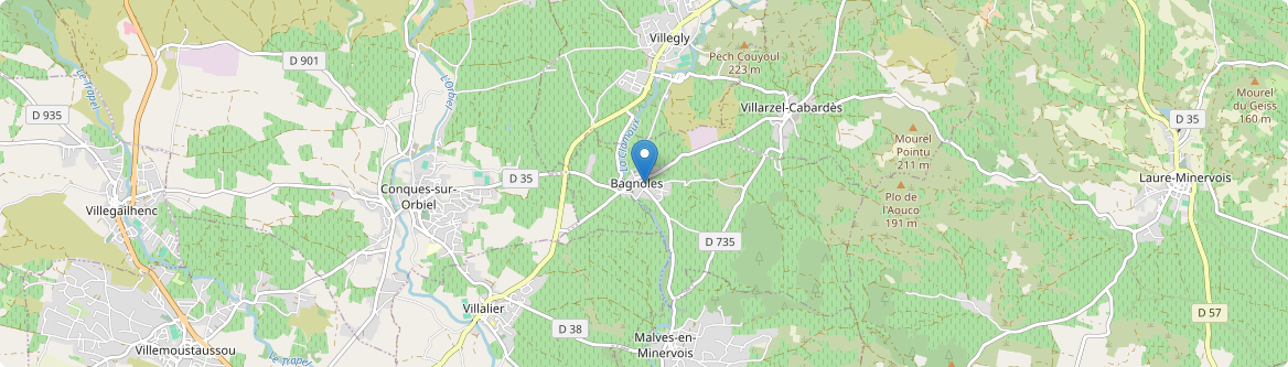 Bagnoles - Carte