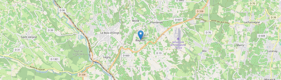 Bagnols - Carte