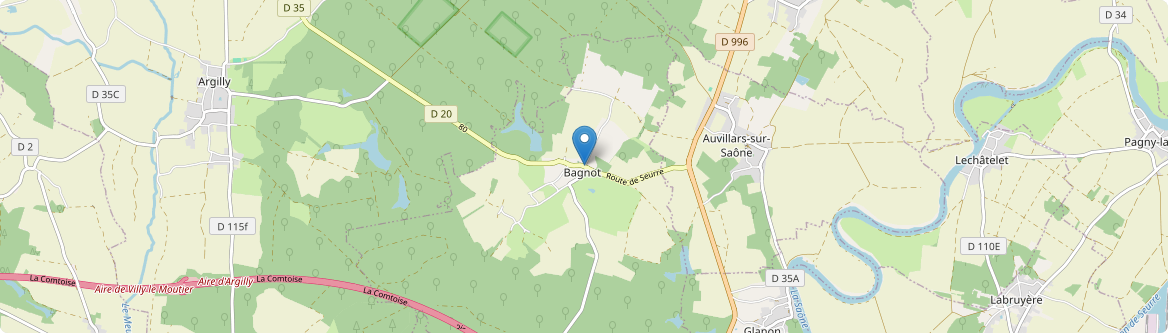 Bagnot - Carte